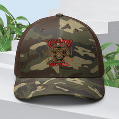 Thai Tiger Head Camouflage Trucker Hat | Warriorgenics